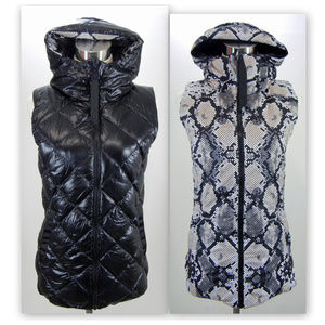 LULULEMON Vest Goose Down Hooded Reversible Puffy